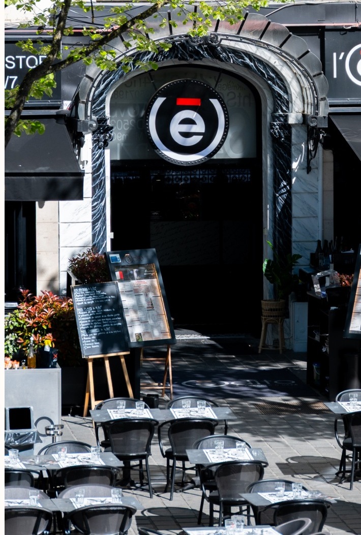 La façade de L’Édito, place Drouet d’Erlon à Reims