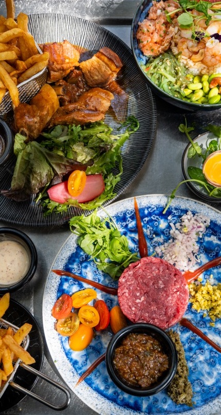 Une sélection de plats de L’Édito
